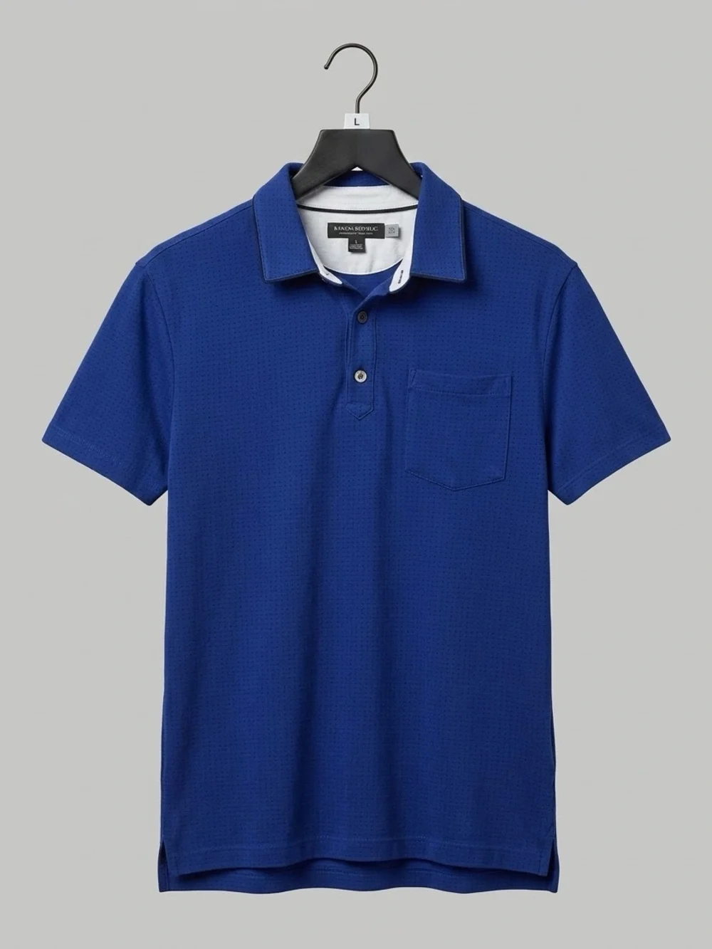Banana Republic Performance Pique Royal Blue Polo Small